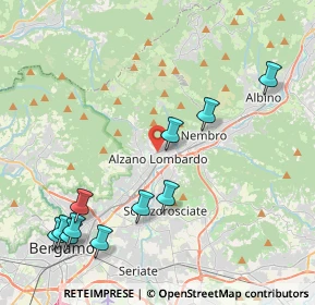 Mappa Via Monsignor Santo Balduzzi, 24022 Alzano lombardo BG, Italia (4.90273)
