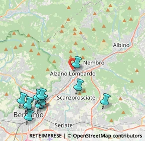 Mappa Via Monsignor Santo Balduzzi, 24022 Alzano lombardo BG, Italia (5.26083)