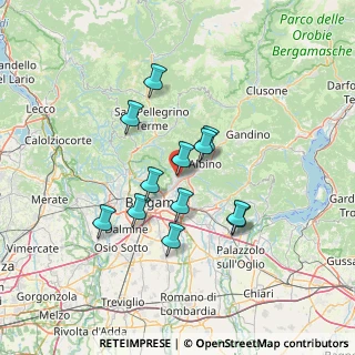 Mappa Via Monsignor Santo Balduzzi, 24022 Alzano lombardo BG, Italia (11.2325)