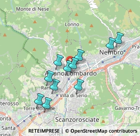 Mappa Via Monsignor Santo Balduzzi, 24022 Alzano lombardo BG, Italia (1.6)