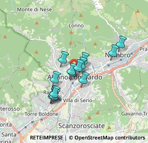 Mappa Via Monsignor Santo Balduzzi, 24022 Alzano lombardo BG, Italia (1.26429)
