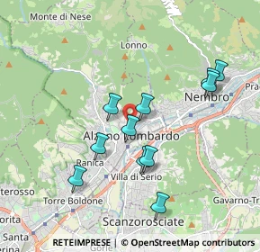 Mappa Via Monsignor Santo Balduzzi, 24022 Alzano lombardo BG, Italia (1.72909)