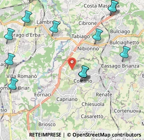 Mappa Via Giuseppe Verdi, 20837 Veduggio con Colzano MB, Italia (2.65769)