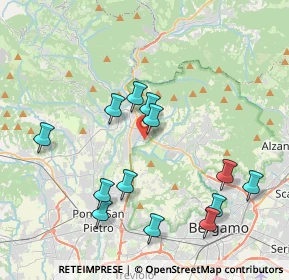 Mappa Via Olimpia, 24011 Almé BG, Italia (4.06)