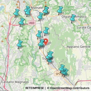 Mappa Via IV Novembre, 21040 Venegono Inferiore VA, Italia (4.772)