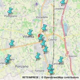 Mappa Vicolo G. Verdi, 31050 Villorba TV, Italia (2.74214)
