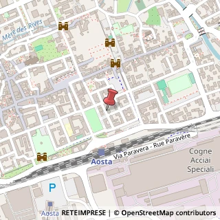 Mappa Via Laurent Cerise, 9, 11100 Aosta, Aosta (Valle d'Aosta)