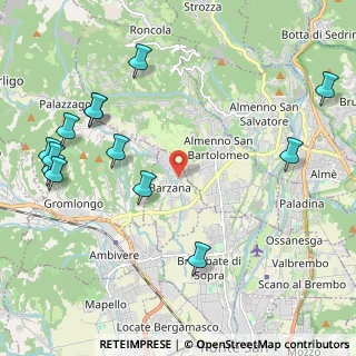 Mappa Via Casavoglio, 24030 Barzana BG, Italia (2.65154)
