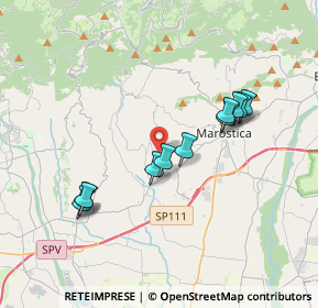 Mappa 36060 Molvena VI, Italia (3.36909)