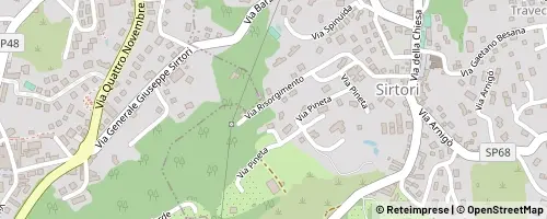Mappa Sirtori