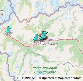 Mappa Via Cesare Battisti, 11100 Aosta AO, Italia (38.63375)