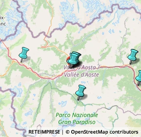Mappa Via Cesare Battisti, 11100 Aosta AO, Italia (12.07286)