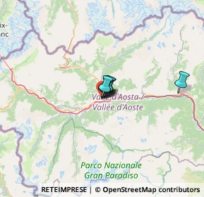 Mappa Via Cesare Battisti, 11100 Aosta AO, Italia (27.41769)
