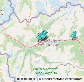 Mappa Via Cesare Battisti, 11100 Aosta AO, Italia (32.53733)