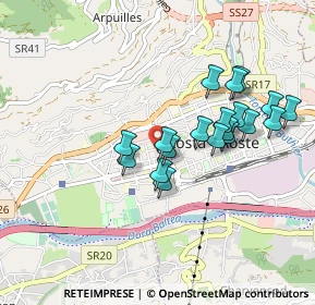 Mappa Via Cesare Battisti, 11100 Aosta AO, Italia (0.79947)