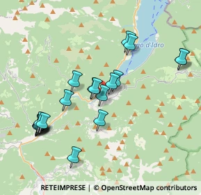 Mappa Via Lungo Lago Italia, 25074 Idro BS, Italia (3.8905)