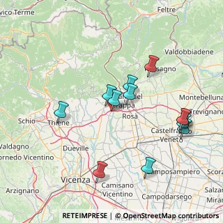 Mappa Via Giorgione, 36061 Bassano del Grappa VI, Italia (15.02333)