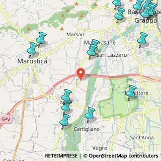 Mappa Via Giorgione, 36061 Bassano del Grappa VI, Italia (3.22706)