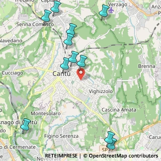 Mappa Via Vanvitelli, 22063 Cantù CO, Italia (2.64636)