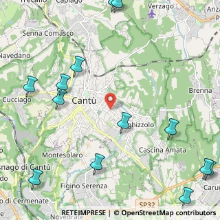 Mappa Via Vanvitelli, 22063 Cantù CO, Italia (3.17385)