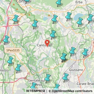 Mappa Via Vanvitelli, 22063 Cantù CO, Italia (6.379)