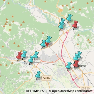 Mappa Via dei Furlani, 36014 Santorso VI, Italia (4.76875)