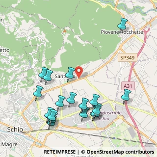 Mappa Via dei Furlani, 36014 Santorso VI, Italia (2.3735)