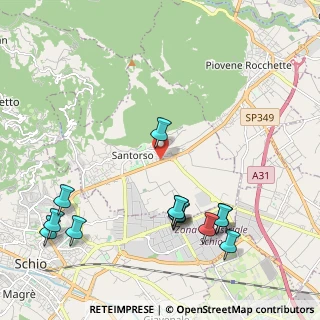 Mappa Via dei Furlani, 36014 Santorso VI, Italia (2.50308)