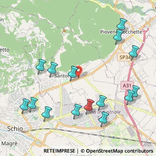 Mappa Via dei Furlani, 36014 Santorso VI, Italia (2.6)