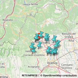 Mappa Via dei Furlani, 36014 Santorso VI, Italia (11.57529)