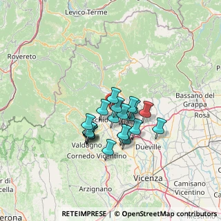 Mappa Via dei Furlani, 36014 Santorso VI, Italia (9.5245)