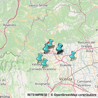Mappa Via dei Furlani, 36014 Santorso VI, Italia (8.07909)
