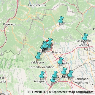 Mappa Via dei Furlani, 36014 Santorso VI, Italia (14.614)