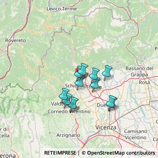 Mappa Via dei Furlani, 36014 Santorso VI, Italia (10.665)