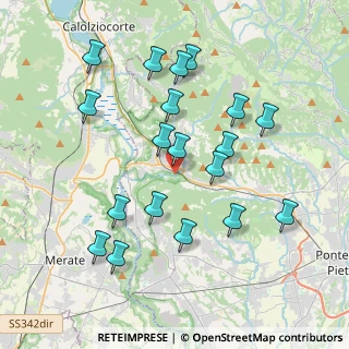 Mappa Via Sonna, 24034 Cisano bergamasco BG, Italia (3.90632)