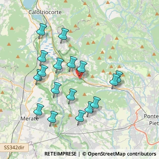 Mappa Via Sonna, 24034 Cisano bergamasco BG, Italia (3.95118)