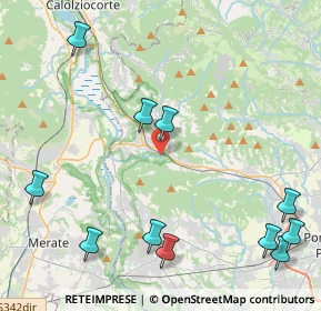 Mappa Via Sonna, 24034 Cisano bergamasco BG, Italia (5.53727)