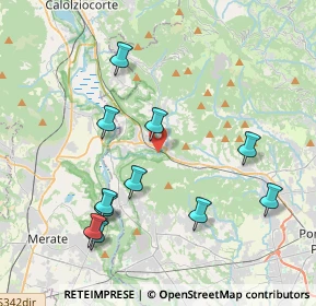 Mappa Via Sonna, 24034 Cisano bergamasco BG, Italia (4.13909)