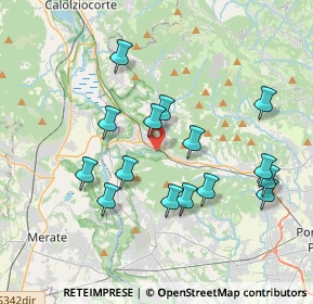 Mappa Via Sonna, 24034 Cisano bergamasco BG, Italia (3.59867)