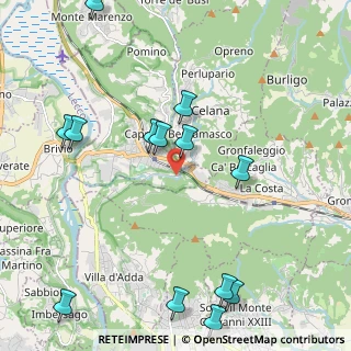 Mappa Via Sonna, 24034 Cisano bergamasco BG, Italia (2.58231)