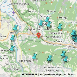 Mappa Via Sonna, 24034 Cisano bergamasco BG, Italia (2.9885)