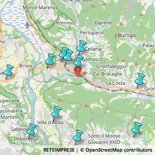Mappa Via Sonna, 24034 Cisano bergamasco BG, Italia (2.55727)