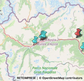 Mappa Via Losanna, 11100 Aosta AO, Italia (27.06077)
