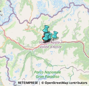 Mappa Via Losanna, 11100 Aosta AO, Italia (21.07083)
