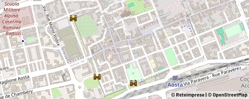 Mappa Aoste