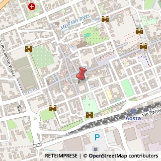 Mappa Via Losanna, 17, 11100 Aosta, Aosta (Valle d'Aosta)