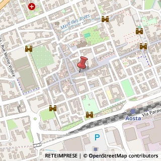 Mappa Via Jean-Baptiste de Tillier,  48, 11100 Aosta, Aosta (Valle d'Aosta)