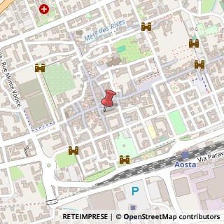 Mappa Via Challand, 21, 11100 Aosta, Aosta (Valle d'Aosta)