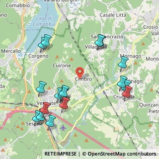 Mappa Via Alessandro Volta, 21029 Vergiate VA, Italia (2.34)