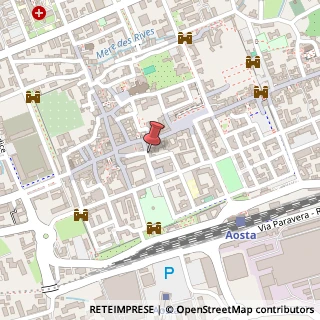 Mappa Via Antonio Gramsci, 15, 11100 Aosta, Aosta (Valle d'Aosta)